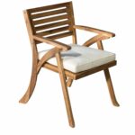 gdf studio helen outdoor teak finish acacia wood arm piece accent chair and side table set garden long narrow behind couch battery lamps for home distressed white bedside tables 150x150
