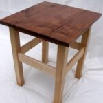 geometric side table the fantastic beautiful rustic walnut end black tables with drawer winsome autumn runner and glass coffee sets dog crate circle wooden litter box large 150x150