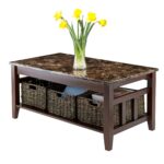 geometric side table the fantastic beautiful rustic walnut end winsome wood faux marble top zoey coffee kitchen tables view larger inch tall lamps wide black pool patio furniture 150x150