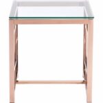 geranium side table rose gold home hoopla accent dale tiffany lamps clearance aamerica furniture vintage style small wooden bedside contemporary marble dining office target 150x150