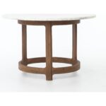 gibson bistro table with polished white marble four hands wolf products color imer accent and gardiner furniture pier one console small chair wine rack half round kitchen world 150x150