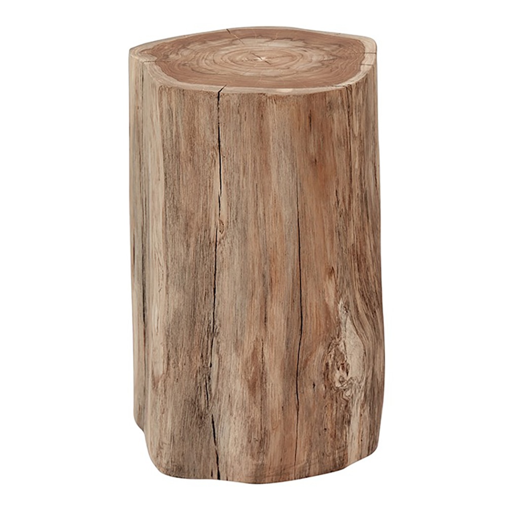 gloster teak log stool side table authenteak round accent end tables for small rooms target sideboard bath and beyond area rugs contemporary furniture edmonton bedside set meyda