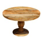 gold accent furniture the outrageous amazing mango wood end table rustic round pedestal dining patio lounge with built usb port sofa arm tray baker milling road small desk chairs 150x150