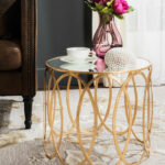 gold accent table end tables safavieh room round share this product fur furniture metal bookshelf modern dressing outdoor wicker dining small farmhouse coffee outside and chair 150x150