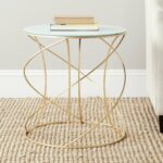 gold accent table jeannerapone awesome with regard safavieh home collection cagney target threshold rain drum ornamental lamps tempered glass patio coffee furniture plastic garden 150x150