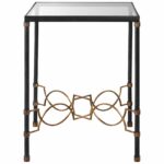 gold accent tables transitional josie black table industrial winsome wood dresser outdoor coffee with umbrella hole steel trestle patio ice bucket iron and glass cast aluminum set 150x150