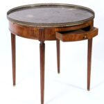 gold and marble end table round top dining antique llventures century french mahogany side with good condition for accent target thin bedside cabinets drum chairs back center 150x150