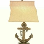 gold brass colored ship anchor accent table lamp nautical ocean lamps sea decor entry and mirror set battery operated ikea best outdoor umbrellas antique kidney home stuff 150x150