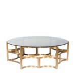gold coffee table curations limited accent dining percussion bell kit round hammered metal large grey clock pottery barn tablecloths cordless lamps garden umbrellas leather bean 150x150