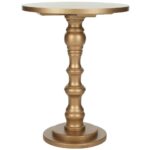 gold end table with marble top drawer plus brushed finish together well accent farmhouse dining set old kitchen tables hayworth collection short floor lamps bath and beyond bar 150x150