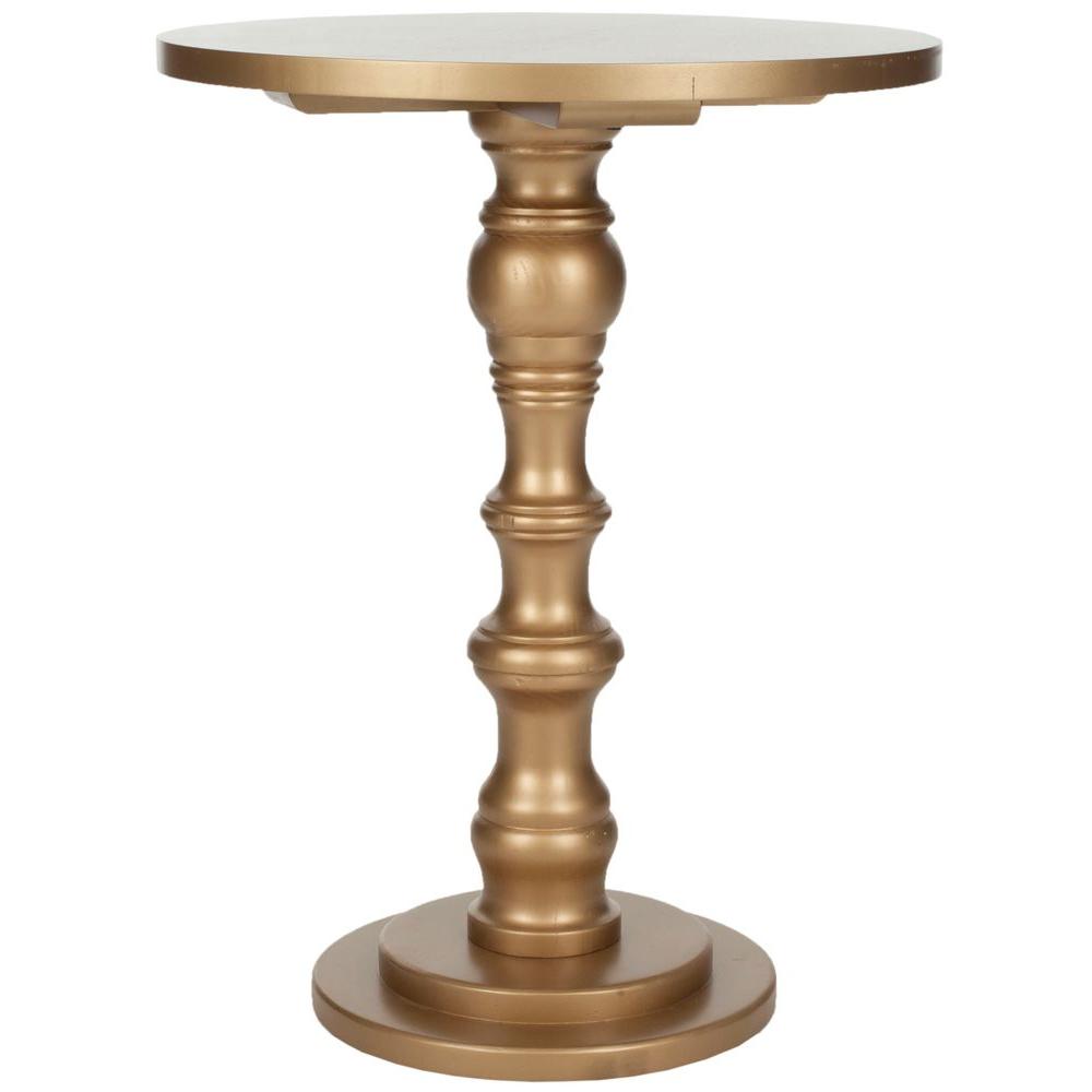 gold end table with marble top drawer plus brushed finish together well accent farmhouse dining set old kitchen tables hayworth collection short floor lamps bath and beyond bar