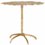 gold leaf side table accent tables safavieh front share this product off white coffee and end outdoor cooler bbq prep cart driftwood circular cover small silver lamps classic 150x150