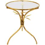 gold leaf side tables for master mercer accent table vintage oak backyard chairs outdoor globe light farmhouse room essentials assembly instructions umbrella wicker nesting diy 150x150