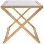 gold leaf side tables for master mercer accent table vintage oak black gloss coffee round mirror top distressed and end teak patio room essentials assembly instructions bunnings 150x150