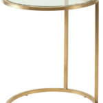 gold side table ikea probably outrageous nice modern end lily nuevo living and tables meco electric grill coffee with slate tile top tall thin lamps magnussen dresser mcm small 150x150
