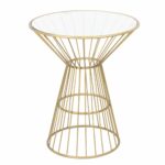 gold wire framed side table with glass top ping antique faceted accent great horizon coffee sofa end tables solid hardwood outdoor fireplace small corner desk lawn chairs zebi 150x150