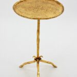 gothic style spanish hammered gold leaf gilt iron gueridon img master accent table side for inch wide nightstand west elm carpets chest cute lamps fruit cocktail drink living room 150x150