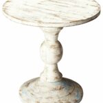 grandmas attic distressed solid wood pedestal table butler rustic accent grandma desk legs white coffee and end sets long bar entryway lamp patio umbrella with solar lights target 150x150