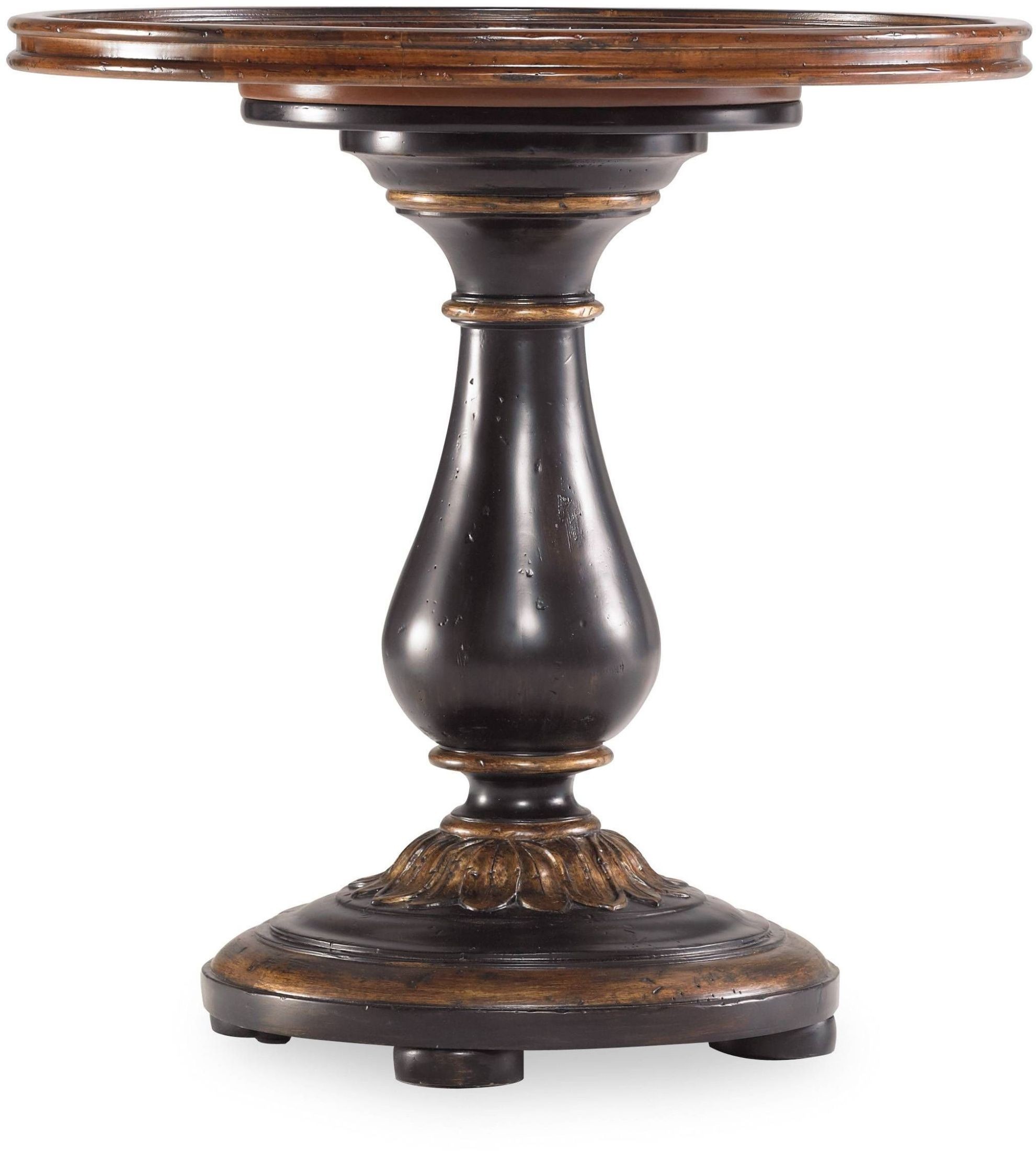 grandover black round accent table from hooker coleman furniture metal mid century legs nautical flush mount light natural wood bedside glass replacement battery operated lights