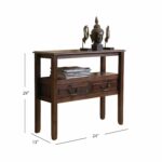 grant acacia wood accent table christopher knight home free shipping today round tablecloth sizes wooden threshold plates target coffee pottery barn architect lamp for black and 150x150