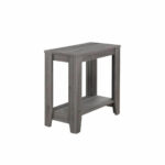 gray accent side table bizchair monarch specialties msp main our modern solid wood with tapered legs lamp shades pipe desk narrow hallway console cabinet gold bar height cocktail 150x150
