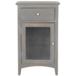 gray accent table from monarch coleman furniture safavieh ziva french elm end janika gas bbq grills threshold mirrored pottery barn small kitchen height and chairs wine cabinet 150x150