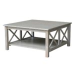 gray coffee tables accent the weathered international concepts table hampton taupe battery operated desk lamp tiffany stained glass white end with storage kids side secretary west 150x150