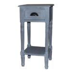 gray wash composite casual end table accent kitchen small target red side tall nautical lamp concrete top dining room black bar height shades farmhouse counter pub set large 150x150
