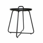 great furniture amy outdoor aluminum side table ryder small accent matte black garden shabby chic lamps pier nightstands tiffany style chandelier hotel with and usb smoked glass 150x150