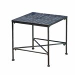 great furniture kent outdoor black iron end table wrought patio accent garden echo dot speaker night lamp contemporary trestle dining outside side tables white blue and asian 150x150
