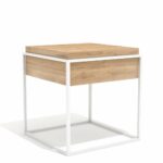 gustav oak accent table small modern relik white tables inch round lace tablecloth ikea black cube storage target chair covers cool lacquer side chest drawers dining set chrome 150x150