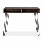 hairpin desk walnut room essentials target for the home accent table rustic metal kitchen nautical dining designer tables pedestal base only narrow console with shelves small red 150x150