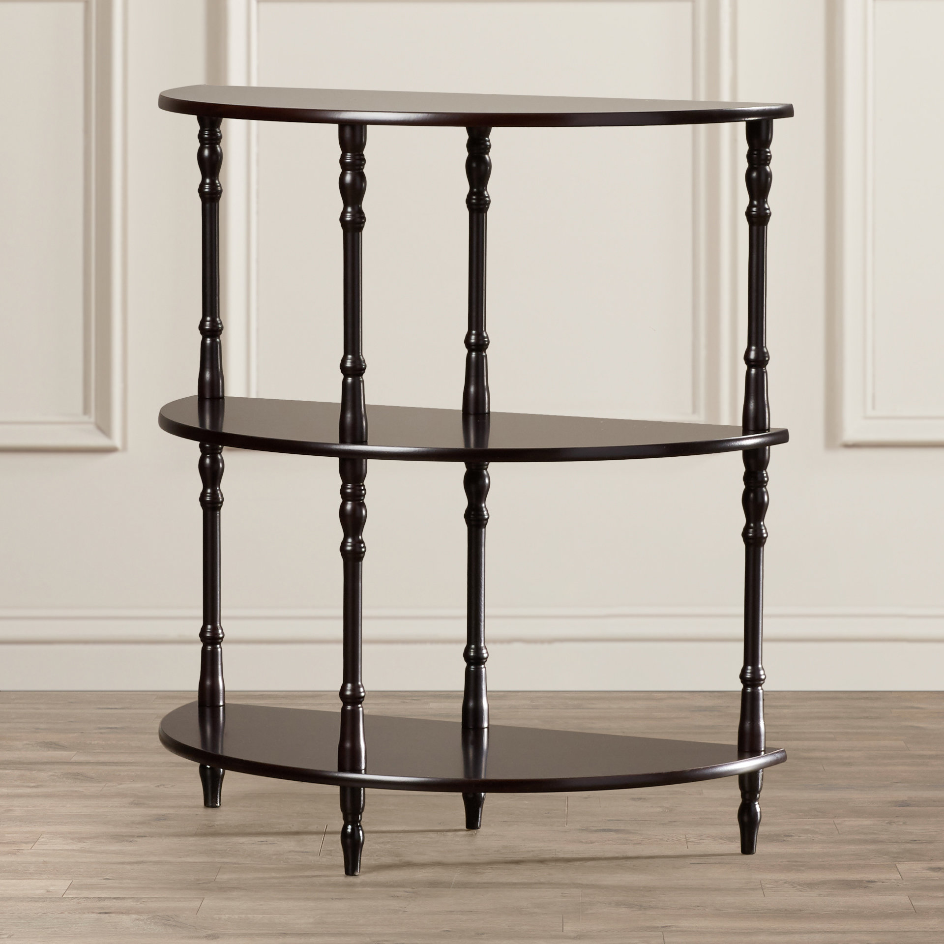 half moon accent table ladoga tier end winsome daniel with drawer black finish quickview monarch hall console west elm abacus floor lamp skinny glass two nesting tables narrow