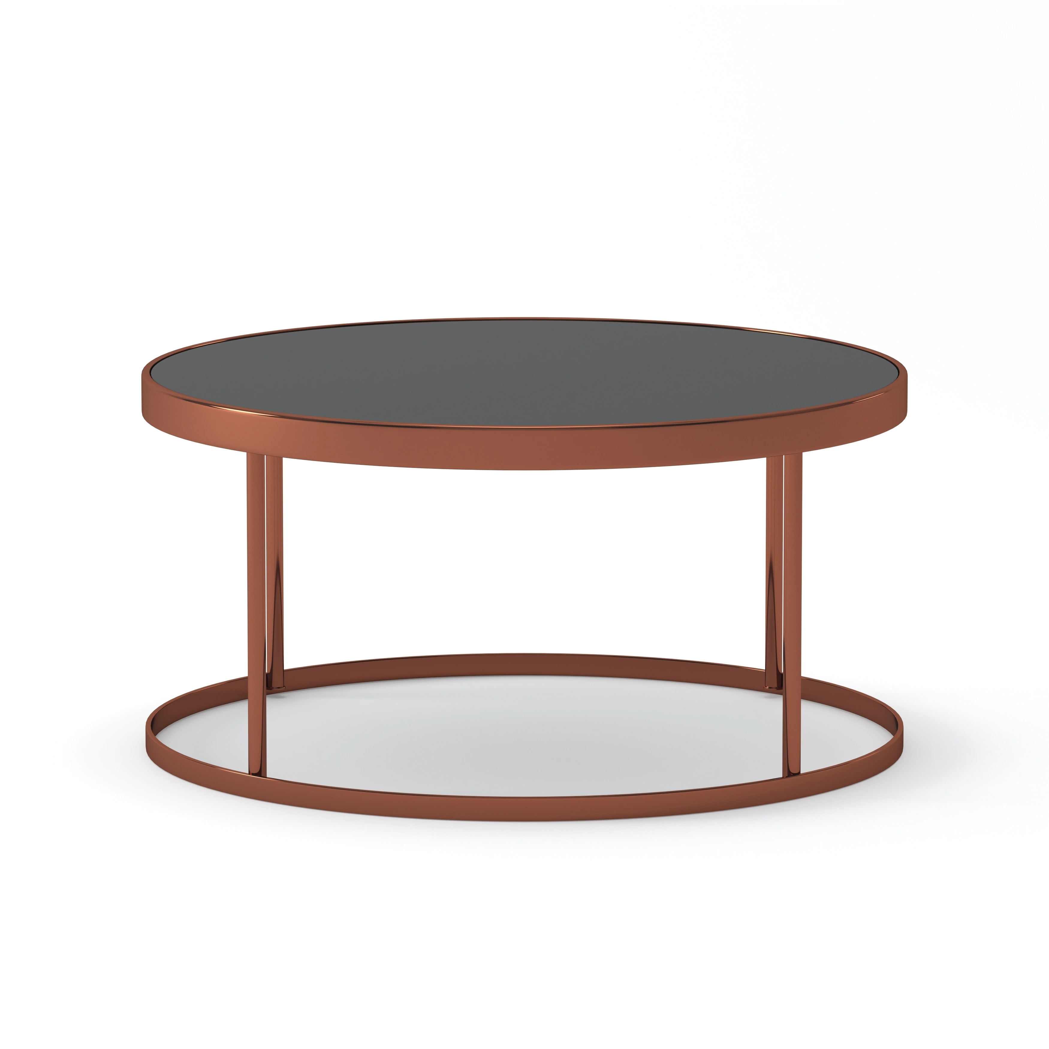half moon accent table probably perfect awesome round coffee and furniture america rosina contemporary rose gold black mirrored end sets free shipping today covers dog kennel diy