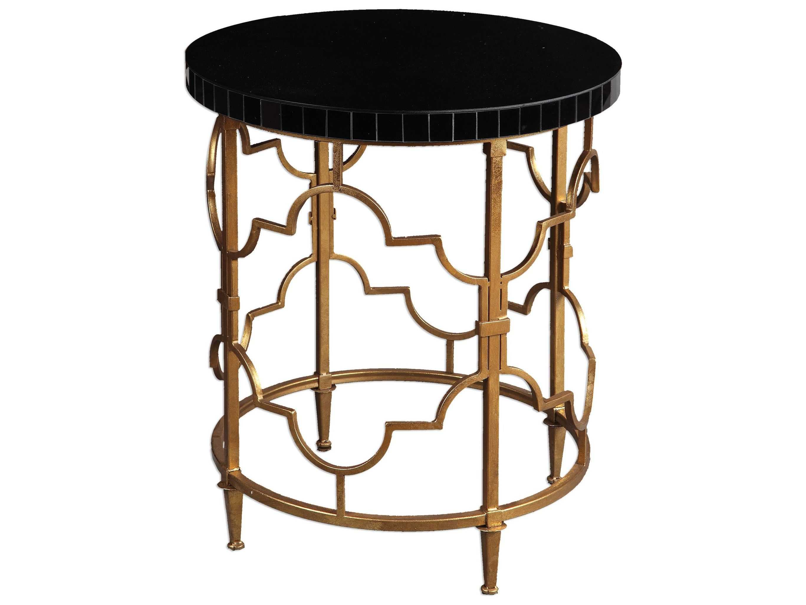half moon accent table tables medical bedside uttermost mosi gold black round winsome timmy cool end ideas made coffee temple furniture kids nightstand hall console metal side