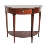 half moon accent table tables navy blue furniture semi circle coffee sofa end affordable sliding barn door console pottery couch victorian style and antique walnut small metal 150x150