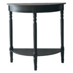 half moon hall tables black table with drawer brown wooden console heritage accent antique folding inch round decorator trendy lamps pier one nesting red and white patio umbrella 150x150
