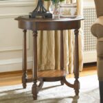 hamilton home living room accents round accent table with applique products hooker furniture color live edge brown threshold accentsround side glass maple trestle tiffany desk 150x150