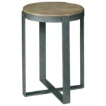 hammary blanton rustic plank look pine round accent table with metal products color drawer best drum throne under butler tray rectangular cover outdoor furniture living room sets 150x150