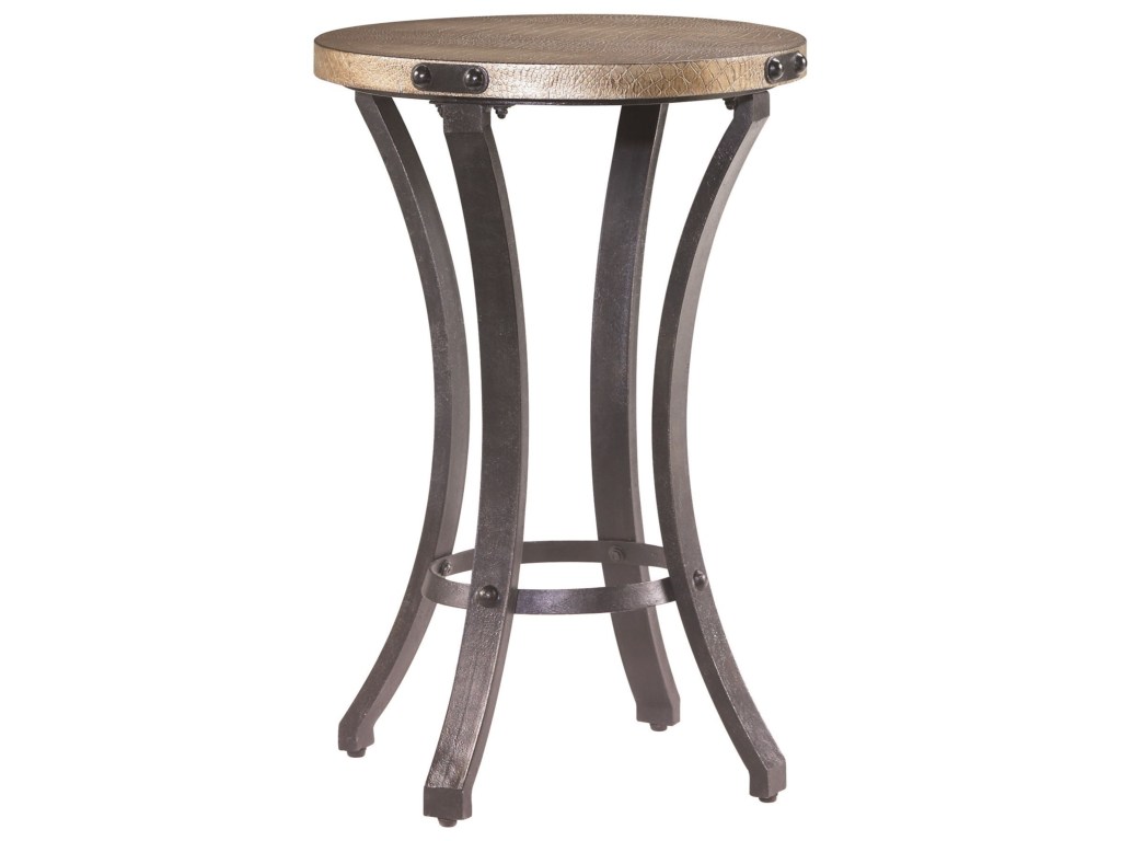 hammary hidden treasures metal base round accent table sheely products color wood and treasuresround bath beyond area rugs cottage furniture square legs patio with umbrella hole