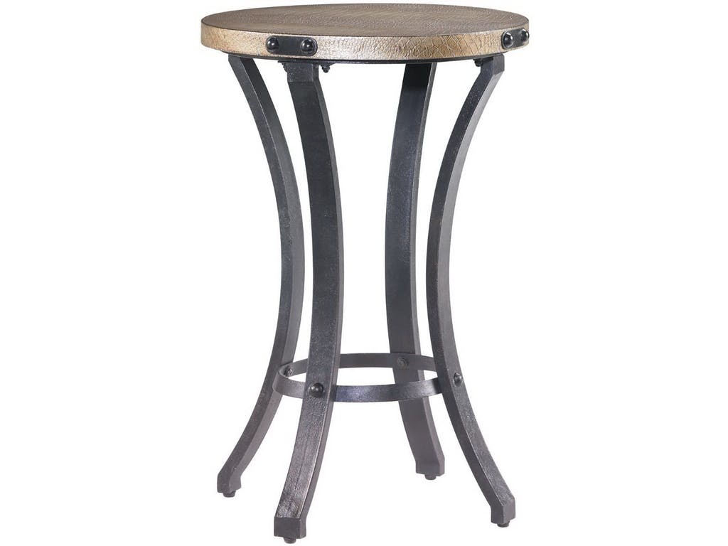 hammary living room round accent table nehligs furniture silo with drawer call today butler tray nic umbrella best drum throne under counter height wood and acrylic coffee target