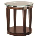 hammary solitaire contemporary round accent table with glass products color solitaireaccent slim white console venetian bedside tables unfinished dining legs half circle sofa 150x150