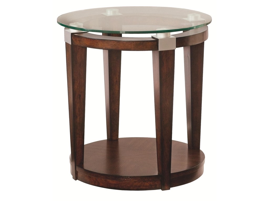 hammary solitaire contemporary round accent table with glass top products color tall wood red nautical lamp outdoor covers drawers danish end sheesham side making barn door mid