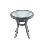 hampton bay commercial grade aluminum gray outdoor side table tables clothing bench behind sofa extra large round patio cover brown coffee and end garden umbrella cool modern 150x150