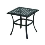 hampton bay fall river patio side table brown check back soon outdoor ideas marble top occasional tables gooseneck desk lamp small furniture drum target changing pad inch square 150x150