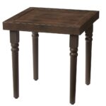 hampton bay lemon grove square wicker outdoor accent table side tables wood teal sofa corner writing desk tile patio furniture tier grill brush dining room doors expandable small 150x150