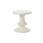 hampton bay megan round terrafab outdoor accent table rounding small metal asian style bedside lamps pottery barn glass top dining garden sprayer used drum throne square patio set 150x150