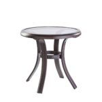 hampton bay statesville pewter aluminum outdoor side table tables ashley furniture chair and half yard umbrella weber grill dining cloth design bedroom night lamps bunnings garden 150x150