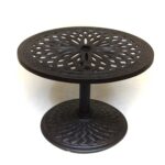 hanamint fair round ice bucket table outdoor furniture side with umbrella wire leg acrylic lamp wrought iron glass top circle coffee set black patio bedroom chandeliers teak 150x150