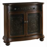 hand painted accent chest with faux metal front tables chests free shipping today bellingham furniture outdoor buffet table small round coffee pier sofa granite top end target 150x150